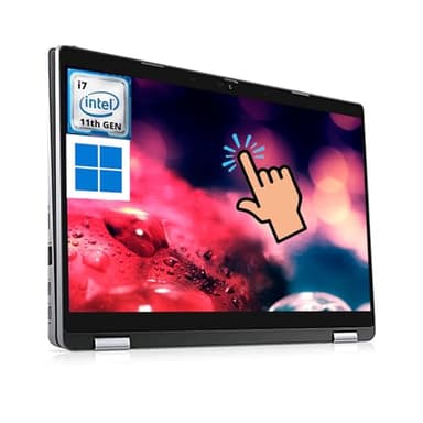 Dell Latitude 5320 2in1 Laptop i7 Win11 pro, FHD(1920x1080) i7 Laptop Touchscreen 5320 with Backlit Keyboard, Quad Core i7-11th, 16GB RAM, 512GB SSD(Renewed)