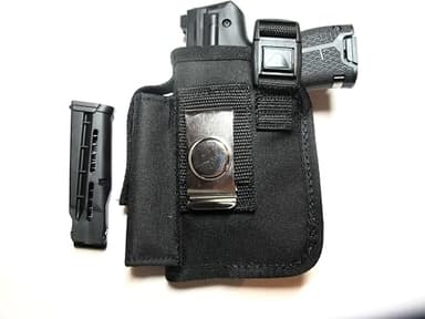 Thunderwear Holster Compatible to fit The Byrna CL Compact with Retention Strap & Holds The Gun and an Extra Magazine