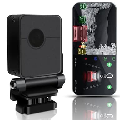 Utezena Thermal Imaging Night Vision Camera for Cars & Trucks, 650ft Detection Range, 256x192 Resolution, AI Collision Alerts with Super Separation for Safer Driving