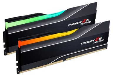 G.SKILL Trident Z5 Neo RGB Series DDR5 RAM (AMD Expo) 32GB (2x16GB) 8000MT/s CL38-48-48-128 1.45V Desktop Computer Memory U-DIMM - Matte Black (F5-8000J3848H16GX2-TZ5NR)