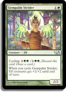 Magic The Gathering - Gempalm Strider - Duel Decks: Elves vs Goblins