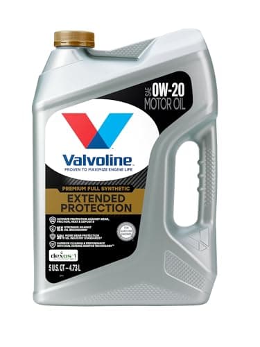 Valvoline Extended Protection Full Synthetic 0W-20 Motor Oil 5 Quart