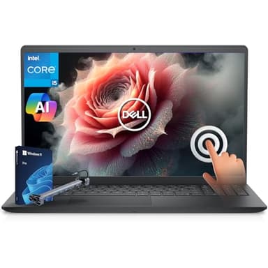 Dell Inspiron 15 3530 Touch Screen Laptop,15.6" FHD Business Laptop, Intel Core i5-1334U (Beat i7-1250U), 32GB Ram & 1TB SSD, Lifetime Win 11 Pro with 2 in 1 Expansion Dock and Laptop Stand