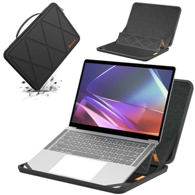 Smatree MS50 Hard EVA Protective Sleeve Case with Stand Compatible for 14 inch HP Chromebook x360 Laptop-14ct-cd000/14c-cd0097nr, for HP Spectre x360 2-in-1/Dragonfly Pro Chromebook