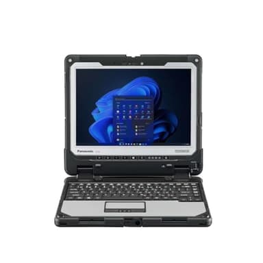 Panasonic Toughbook 33 MK2, 2-in-1 Rugged Laptop, Core i5-10th Gen up to 4.4GHz, 12" Multi Touch + Digitizer, 16GB RAM, 512GB SSD, 4G LTE, dGPS, Barcode Reader, Infrared Webcam, Win 11 Pro (Renewed)