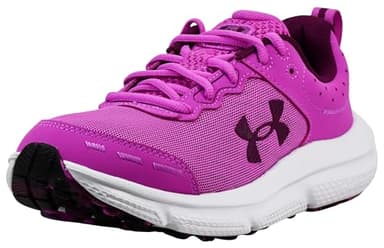Under Armour Women's Charged Assert 10 Sneaker, Vivid Magenta/Vivid Magenta/Purple Gemini, 8.5
