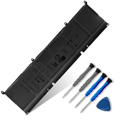 Dentsing 90Wh P0FWH Laptop Battery Replacement for Dell Alienware M16 R2 inspiron 16 Plus 7640 Inspiron 7620 7630 7640 2-in-1 Series POFWH M9DG0 0M9DG0 11.7V 7692mAh