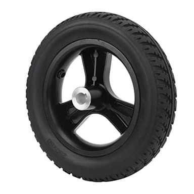 10in Electric Wheelchair Rear Wheel Anti Skid Polyurethane Tire Alloy Hub Wheelchair Wheel
