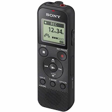 Sony ICD-PX370 Mono Digital Voice Recorder with Built-In USB Voice Recorder,black