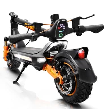 Electric Scooter Adult, 1600W*2 Dual Motor RZ1000, Up to 40-50 Miles Long Range/MAX Speed 31 Mph, 10.5'' Off Road Tires with 1152Wh Battery & Dual Suspension Commuting Fast Electric Scooter