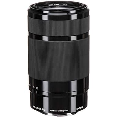 Sony E 55-210mm F4.5-6.3 Lens for Sony E-Mount Cameras (Black)