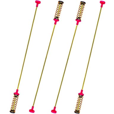 2026 Upgrade DC97-16350U DC97-16350T Suspension Rod Kit for Samsung Washer WA50R5200AW/US WA50R5400AV/US WA50R5400AW/US WA45T3200AW/A4 WA45N3050AW/A4 WA50R5200AV/A4 10 Years Warranty