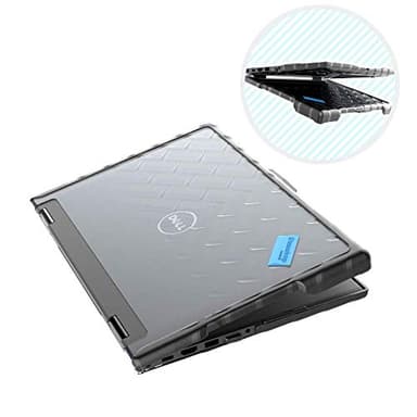 Gumdrop DropTech Laptop Case Fits Dell Latitude 3390 13" 2-in-1. Designed for K-12 Students, Teachers and Classrooms – Drop Tested, Rugged, Shockproof Bumpers for Reliable Device Protection – Black