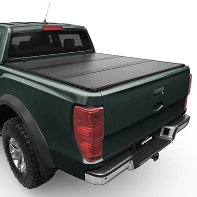 AUTOSAVER88 FRP Hard Tri-fold Truck Bed Tonneau Cover Compatible with Ford Maverick 2022 2023 2024 2025 2026 4.5 Feet Bed