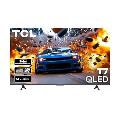 TCL 65 Inch Class T7 Series | 4K QLED HDR | 65T7, 2025 Model | 120HZ-144HZ High Brightness Smart Google TV Dolby Atmos Audio | Voice Remote Alexa Gaming Streaming Television