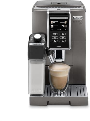 De'Longhi Dinamica Plus Connected Fully Automatic Espresso Machine, ECAM37095TI (Renewed)