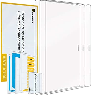 Mr.Shield For Microsoft Surface Pro 3 12 inch Anti glare Screen Protector [3 Pack] with Lifetime Replacement