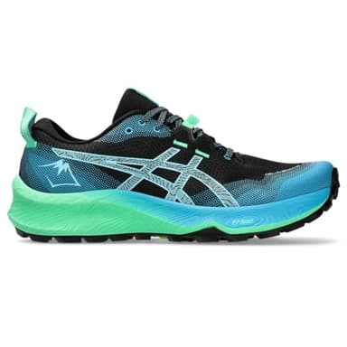 ASICS Men's Gel-Trabuco 12 Running Shoes, 11, Black/Bright Cyan