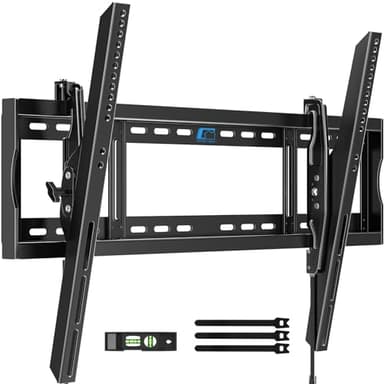 HOME VISION Heavy Duty Tilt TV Wall Mount Bracket for 48-120 Inch Flat/Curved TVs, 200Lbs Capacity, Fits 16/18/24 Inch Studs, Max VESA 800x600mm for LED OLED LCD