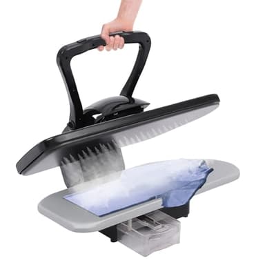 ARPITUYN Steam Iron Press, 26Inch Intelligent Digital Steam Press with Touch Screen and 5 Modes, 1600W Steamer for Clothess, Quick Heat in 4 Mins, Ironing Machine for Home & Business Use (Black)