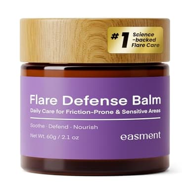 Hidradenitis Suppurativa Flare Defense Balm: 2 OZ Advanced Science-Backed Salve for HS, Boils, Cysts – Microsilver BG™, Zinc Oxide & Botanical Blend – Cooling Comfort, Non-Greasy, Non-Staining