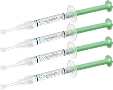 Opalescence 35% CP Mint - Gel Syringes Teeth Whitening - Refill Kit (4 Syringes Total) Carbamide Peroxide Gel. Made by Ultradent. Tooth Whitening Refill Syringes 5197-2