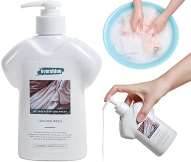 Lingerie Detergent - Double Concentrated, Lady Scented, Delicate Underwear Cleaning Liquid - 10.14 Fl Oz (1,Orange&Lily)