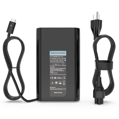 OSISZI 65W USB C Laptop Charger Compatible with Dell Inspiron 14 16 2 in 1 7440 7425 7415 7441 7445 7420 7620 7486 7640 14 16 Plus DB14250 DB16250 2-in-1 Business/Student Laptop Power AC Adapter