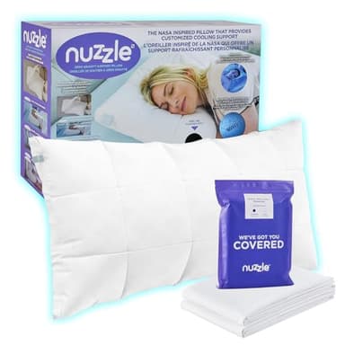 Nuzzle Hotel Collection Standard Size Pillow and Pillowcases