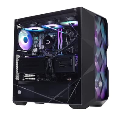 Cooler Master TD5 Pro – Intel Ultra 9 285K 3.7GHz (5.7 GHz Turbo) | RTX 5090 32GB | Z890 WiFi Motherboard | 32GB DDR5 6000MHz | 2TB Gen4 M.2 | WiFi | Windows 11 | 360 AIO | Platinum 1100W Gaming PC