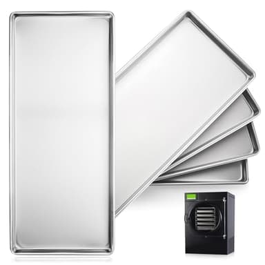 Metal Trays for Harvest Right Freeze Dryer Medium, Freeze dryer trays medium for Harvest Right home pro freeze dryer (Medium-5pcs)