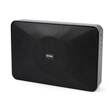 iVTWO Bluetooth Speaker Black 60W, with AUX3.5mm/USB Port for PC and TV, Speaker Can be Hung on The Wall, Suitable for Small Stores (Bluetooth Code/Pin:9898)