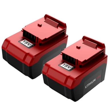 TONAMO 2-Pack 6.0Ah PC18B Lithium Battery for Porter-Cable 18V Tools, Compatible with PCC489N, PC18B-2 Tools & PCMVC, PCXMVC Chargers