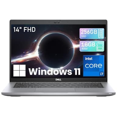 Dell Latitude 5420 14" FHD Business Laptop i7, Intel Core i7-1165G7 up to 4.7GHz, 16GB RAM, 256GB SSD, Thunderbolt4, Backlit Keyboard, Latitude Laptop Windows 11 Pro (Renewed)