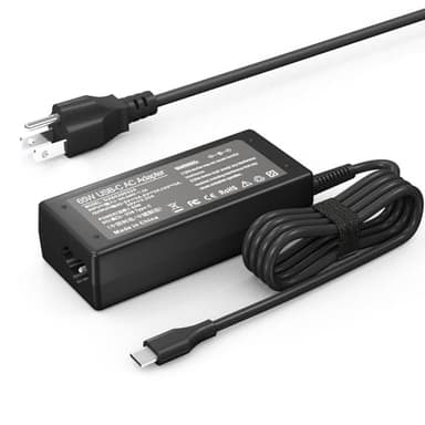 65W USB C Laptop Charger Compatible with HP chromebook/Compatible with Lenovo/Compatible with Dell/Compatible with Acer/Compatible with Asus and More Chromebook Type C Power Cord