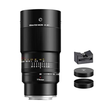 TTArtisan 100mm F2.8 Macro 2X Full Frame Camera Lense Compatible with Fuji X Mount Cameras X-A1、X-A10、X-A2、X-A2、X-A3、X-A5、X-A7、X-M1