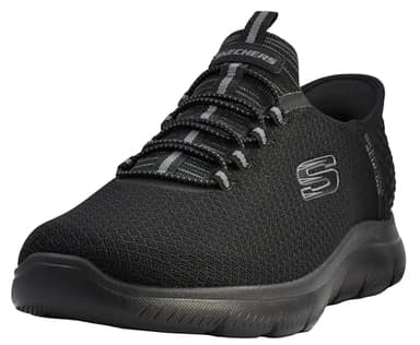 Skechers Men's Summits High Range Hands Free Slip-in Sneaker, BBK, 11