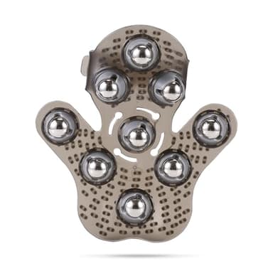 Spalding - Massage Glove, Ergonomic Handheld Vibrating Massager Designed for Deep Relaxation and Effective Muscle Recovery (Black)