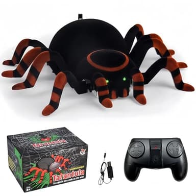 PanniOhye Wall Climbing Spider,Rc Car Toys for Kids,Remote Control Cars,Wall Crawler Robot Spider,Fun Kids Toys,Cool Prank Gadgets 2025,Halloween Christmas Birthday Gifts for Boys Girls Teens