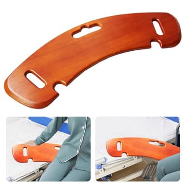 NexusSmash Slide Transfer Board, 31" Wooden Slide Assist Device for Transferring Patient or Handicap from Wheelchair to Bed, Couch, Toilet, Car, Sliding Board, Patient Slide Board 440lbs