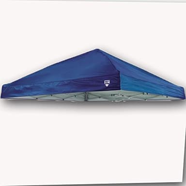 Quest Canopy Top Q64 10' x 10' Slant Leg Instant Up Canopy Gazebo Replacement Tent Parts (Blue)