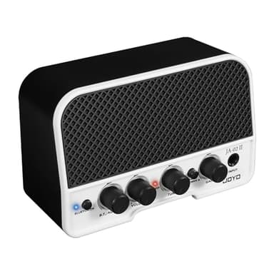 JOYO Mini Guitar Amplifier 5W Electric Guitar Amp Small Practice Amp with Bluetooth Clean & Overdrive Channels Portable Rechargeable (JA-02 II Black)