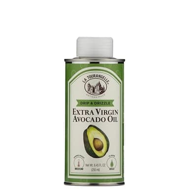 La Tourangelle, Extra Virgin Avocado Oil, Full Flavor from Premium Avocados, Medium Heat, 8.45 Fl Oz