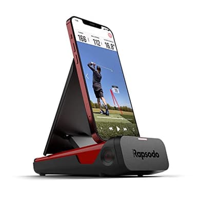 Rapsodo - Mobile Launch Monitor for Golf, Indoor & Outdoor Simulator, Golf Swing Analyzer & Tracker, Measures Ball Speed, Club Speed & Launch Angle, GPS Satellite View, iPhone & iPad Only