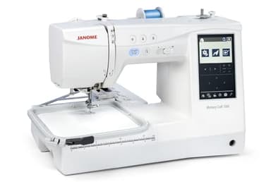 Janome Memory Craft 1000 Combination Sewing & Embroidery Machine - Max Embroidery 5.5" x 5.5"