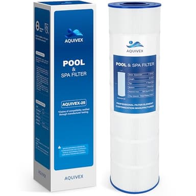 AQUIVEX CS200 Jandy Pool Filter Cartridge, Compatible with Jandy CS200, R0462400, Pleatco PJANCS200, Ultral-B9, Filbur FC‑0823, Unicel C-8418, 1 Pack