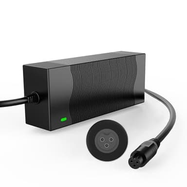 42V 2A Fast Charger for 36V Electric hoverboard Lithium Battery Power Adapter （Not Suitable for Lead-Acid Batterie) (2, Amps, DC 5.5 * 2.1/2.5)