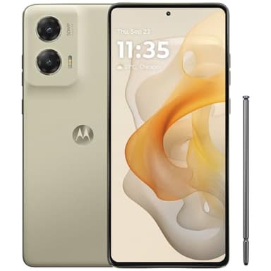 Motorola Moto G Stylus 5G 2024 (128GB, 8GB) 6.7", 50MP Camera, Android 14, Snapdragon 6, 5G / 4G LTE / XT2419 / (Unlocked Caramel Latte) (Renewed