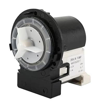 4681EA2001T Washer Drain Pump Motor Compatible with Kenmore and LG Washing Machine Replaces PS3579318 AP5328388 4681EA2001N 4681EA1007D 4681EA1007G 4681EA2001D