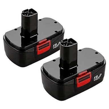 Replacement for Craftsman 19.2V Battery DieHard C3 Compatible with Craftsman 19.2 Volt Battery 315.115410 315.11485 130279005 1323903 120235021 11375 Cordless Drills 2 Packs (3600, Milliamps)